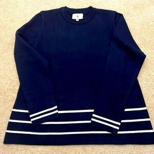 Tuckernuck Olympia Sweater - Navy/White - XS - NWOT